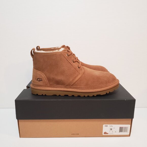 UGG Neumel Suede Lace Up Ankle Boots Men's FCM40